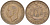 Великобритания 1/2 пенни 1945 Георг VI (1936-1952) KM 844, Spink 4115 бронза 212-1222