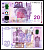 Болгария 20 лева 2005 Здание Национального банка Pick 121 a бумага UNC (пресс) 2197-28-3-2