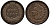 США 1 цент 1879 индеец, Indian head  бронза    1531-123