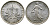 Франция 1 франк 1918 сеятель KM 844.1, Le Franc 217.24 серебро UNC 259-712