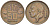 БЕЛЬГИЯ 50 САНТИМОВ 1972 BELGIQUE KM 148.1 бронза 96-1137