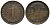 ГЕРМАНИЯ 1 РЕНТЕНПФЕННИГ 1923 А KM 30, J. 306 бронза 39-828