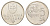 Словакия 5 крон 1994 KM 14 сталь плакированная никелем UNC 4163-812