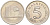 Малайзия 5 сенов 1973 здание парламента KM 2 медно-никель UNC 4588-1011