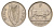 Ирландия 1 шиллинг 1955 бык KM 14a медно-никель 4691-222