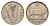 Ирландия 1 шиллинг 1951 бык KM 14a медно-никель 4691-216