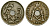 Бельгия 5 сантимов 1923 Belgique KM 66 медно-никель 4173-527