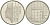 Нидерланды 1 гульден 1990 Беатрикс (1980-2013) KM 205 никель UNC 4579-435