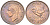 Великобритания 1 фартинг 1950 Георг VI (1936-1952) KM 867, Spink 4119 бронза 4613-519