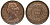 Канада, Нью-Брансуик 1/2 цента 1861 Виктория (1837-1901) KM 5 медь    00-808-25