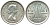 Австралия 3 пенса 1961 m, Елизавета II (1952-2022) KM 57 серебро 71-719