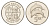 Исландия 5 крон 1999 дельфины KM 28a сталь плакированная никелем UNC 4691-417