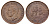 ЮАР 1 пенни 1939 Георг VI (1936-1952) KM 25 бронза 4692-141