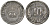 Венгрия 10 филлеров 1941 BP KM 507a железо 4615-454