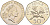 Гернси 50 пенсов 1985 цветы фрезии, тираж 35000 экз. KM 45.1 медно-никель UNC 4583-536