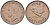 Великобритания 1 фартинг 1944 Георг VI (1936-1952) KM 843, Spink 4116 бронза 4549-165