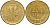 Италия 200 лир 1978 R, шестерня KM 105 алюминиевая бронза 4116-425