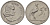 ЮАР 5 ЦЕНТОВ 1965 SOUTH, ЯН ВАН РИБЕК (1619-1677), ГОЛАНДСКИЙ ИССЛЕДОВАТЕЛЬ , МОРЕПЛАВАТЕЛЬ, ОСНОВАТЕЛЬ Г. КЕЙПТАУНА, РАЙСКИЙ ЖУРАВЛЬ, АНГЛИЙСКАЯ ЛЕГЕНДА KM 67.1 никель 66-266