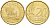 КИПР 20 ЕВРОЦЕНТОВ 2009 ПАРУСНИК KM 82 латунь UNC 28-513