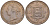 Джерси 1/13 шиллинга 1870 Виктория (1837-1901) KM 5 бронза 3996-421