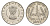 Индия 1/4 рупии 1955 KM 5.3 никель UNC 4649-342