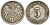 Германия 5 пфеннигов 1907 A, KM 11, J. 12 медно-никель 4364-3665