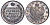 РОССИЯ 1 РУБЛЬ 1817 СПБ-ПС Биткин 116 серебро aUNC 00-346-23