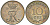 Дания 10 эре 1961 Фредерик IX (1947-1972) KM 849.1 медно-никель 4576-1026