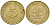 ФРГ 5 пфеннигов 1950 G KM 107, J.382 сталь плакированная латунью 4174-749