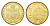 Сербия 1 динар 2005 KM 39 никель латунь UNC 4689-1016