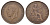 Великобритания 1 пенни 1936 Георг V (1910-1936) KM 838, Spink 4055 бронза 4661-745