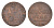 Вальдек 1 пфенниг 1845 A, Георг II (1813-1845) KM 152 медь 1526-1041