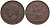 Великобритания 1 пенни 1940 Георг VI (1936-1952) KM 845, Spink 4114 бронза 4112-733