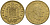Испания 1 песета 1966 (72) Франсиско Франко (1939-1975) KM 796 алюминиевая бронза 4604-135