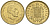 Испания 1 песета 1966 (75) Франциско Франко (1939-1975) КМ 796 алюминиевая бронза 85-647