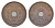 Дания 2 эре 1928 N, Кристиан X (1912-1947) KM 827 бронза 4658-225