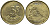 БЕЛЬГИЯ 5 ФРАНКОВ 1986 BELGIQUE KM 163 латунь или алюминевая бронза 4384-846