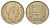 Алжир 50 франков 1949 год-тип KM 92 медно-никель 65-636