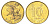Гонконг 10 центов 1998 KM 66 сталь плакированная латунью UNC 4701-148