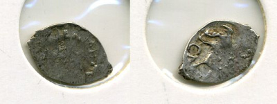 РОССИЯ 1 КОПЕЙКА ИВАН III серебро 507-533