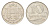 Латвия 10 сантимов 1922 год-тип KM 4 никель 4705-452