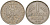 ФРГ 1 марка 1959 D KM 110, J. 385 медно-никель 4159-1037