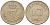 ДАНИЯ 10 ЭРЕ 1955 N; S, ФРЕДЕРИК IX (1947-1972) KM 841.1 медно-никель 4387-734