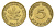 ФРГ 5 пфеннигов 1949 F KM 102, J. 377 сталь плакированная латунью 4630-437