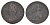 Великобритания 1 фартинг 1737 Георг II (1727-1760) KM 572, Spink 3720 медь 1519-315