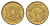 Египет 10 миллим 1973 KM 435 латунь UNC 4684-722