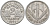 Франция 2 франка 1944 B, Правительство Виши KM 904.1 алюминий 4144-336