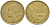 ФРАНЦИЯ 20 ФРАНКОВ 1951 ПЕТУХ, 4 ПЕРА KM 917.2, LE FRANC 402.8 алюминиевая бронза 4525-1022