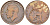 Великобритания 1/2 пенни 1924 Георг V (1910-1936) KM 809, Spink 4056 бронза 117-954