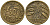 Германия 50 рентенпфеннигов 1924 F KM 34 алюминиевая бронза 4146-1044